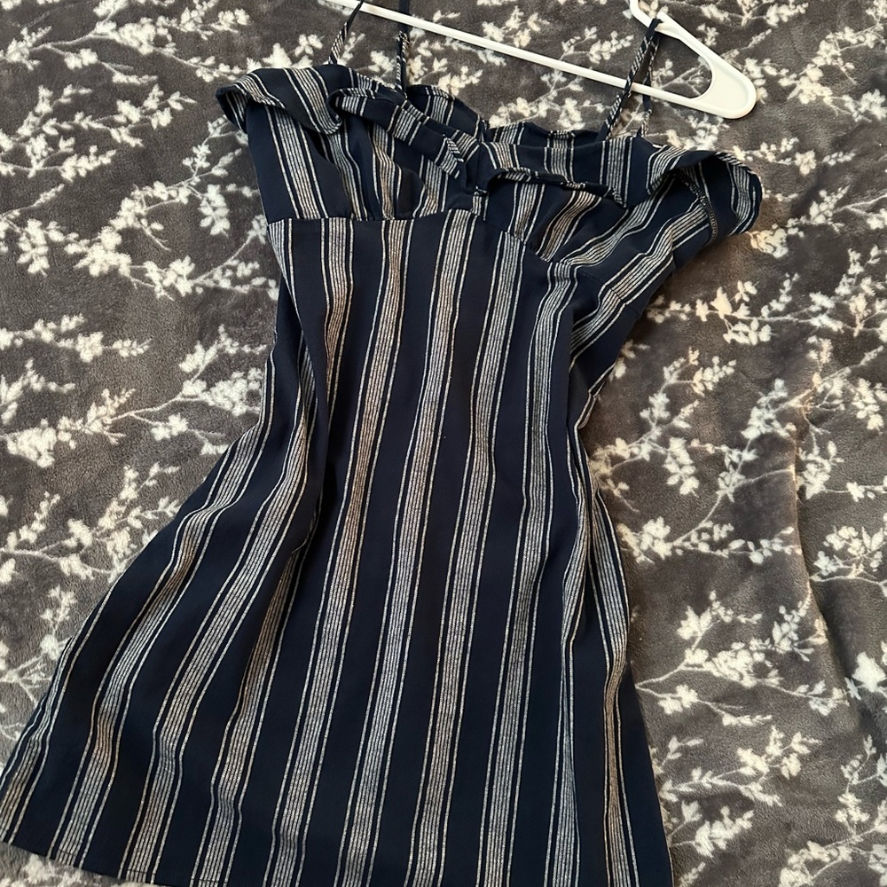 Forever 21 Navy and White  Dress